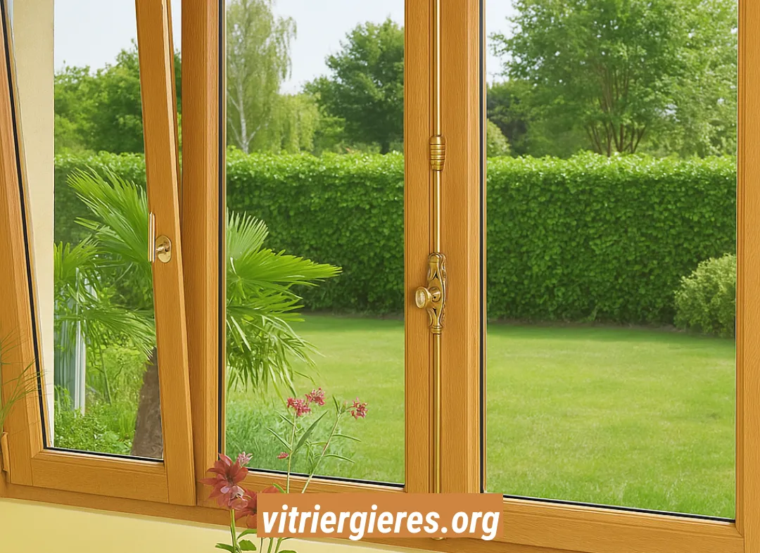 Installation de fenêtre en bois sur mesure Gières